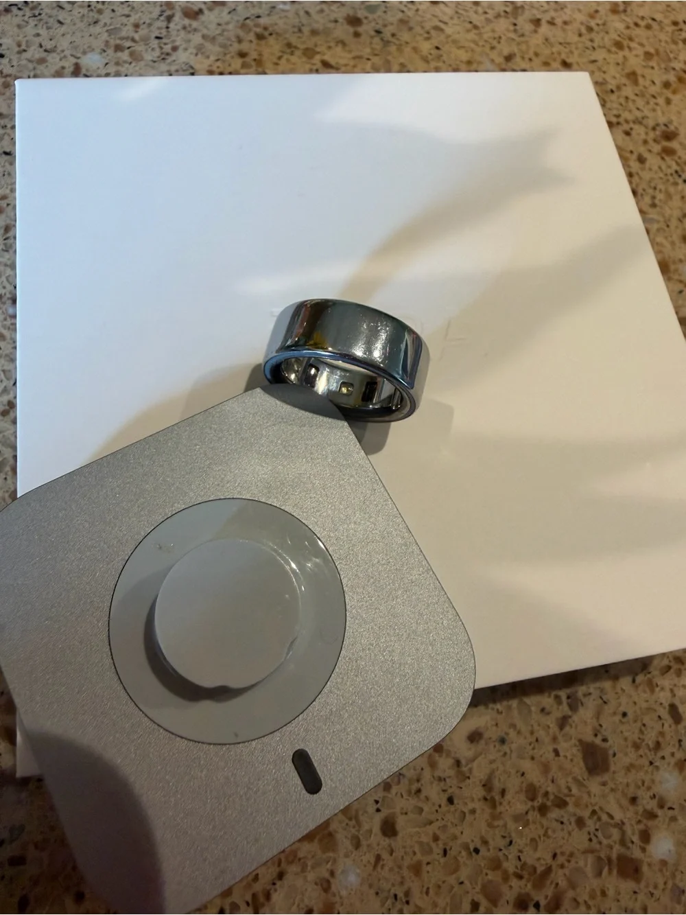 Oura Ring Silver Generation 4 Size 6
